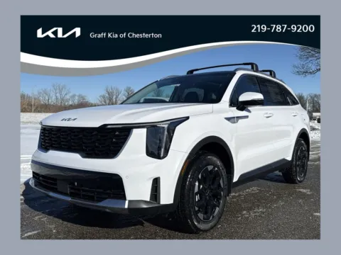 White 2026 Kia Sorento S for sale in Burns Harbor, IN