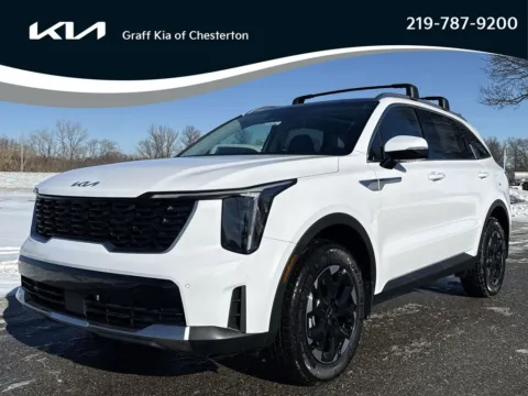 White 2026 Kia Sorento S for sale in Burns Harbor, IN