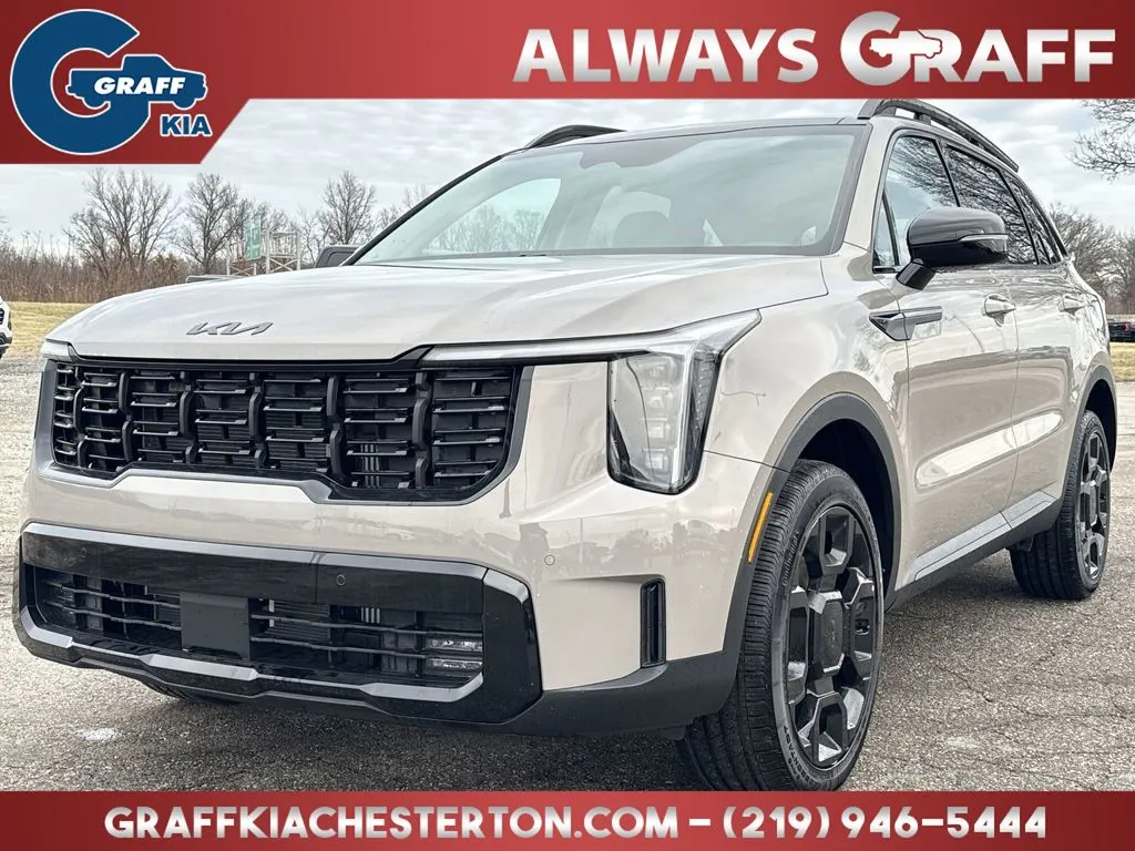 Brown 2026 Kia Sorento X-Line EX for sale in Burns Harbor, IN