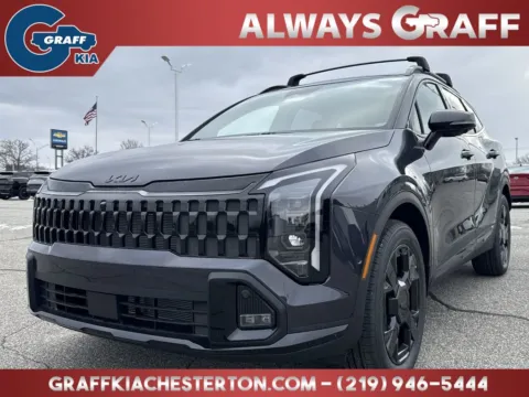 Gray 2026 Kia Sportage X-Line for sale in Burns Harbor, IN
