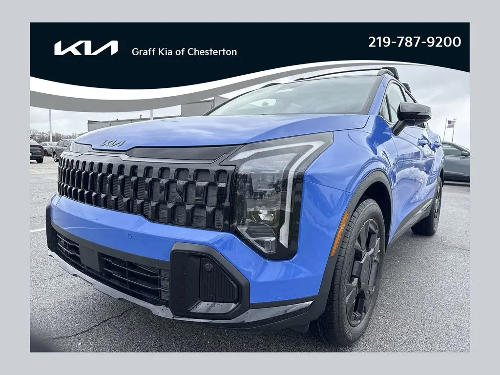 Blue 2026 Kia Sportage X-Line for sale in Burns Harbor, IN