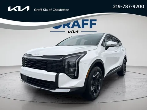 White 2026 Kia Sportage Hybrid S for sale in Burns Harbor, IN