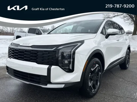 White 2026 Kia Sportage Hybrid S for sale in Burns Harbor, IN