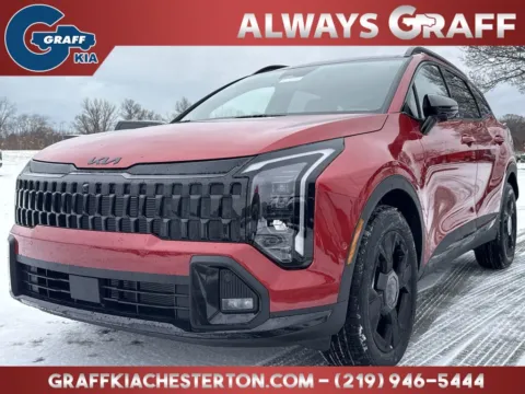 Red 2026 Kia Sportage X-Line for sale in Burns Harbor, IN