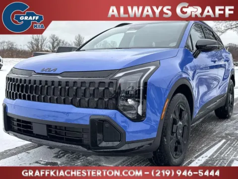 Blue 2026 Kia Sportage X-Line for sale in Burns Harbor, IN