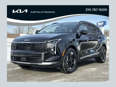 Black 2026 Kia Sportage EX for sale in Burns Harbor, IN