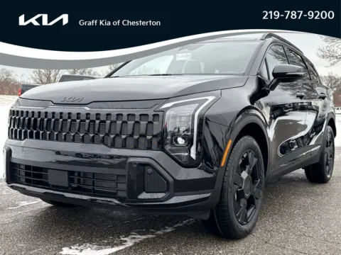 Black 2026 Kia Sportage X-Line for sale in Burns Harbor, IN