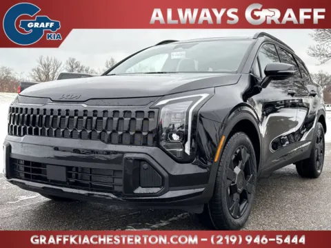 Black 2026 Kia Sportage X-Line for sale in Burns Harbor, IN