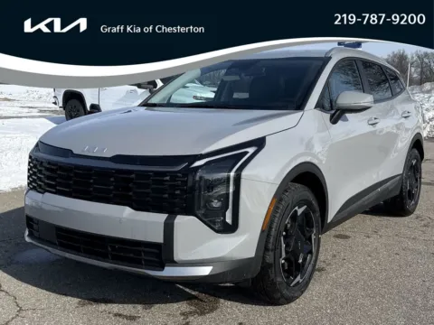 Gray 2026 Kia Sportage Hybrid EX for sale in Burns Harbor, IN