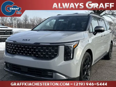 Silver 2026 Kia Carnival Hybrid SX Prestige for sale in Burns Harbor, IN