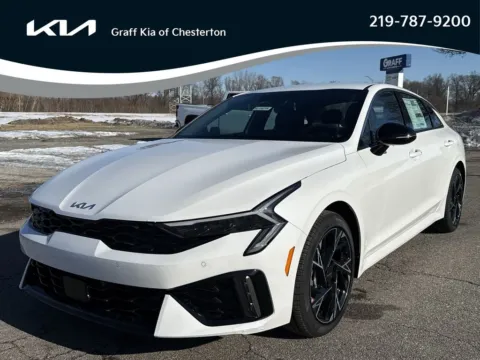 White 2026 Kia K5 GT-Line for sale in Burns Harbor, IN