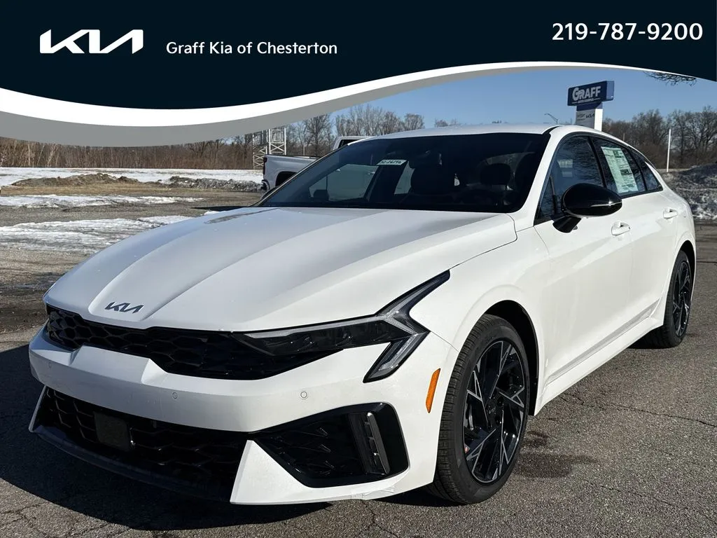 White 2026 Kia K5 GT-Line for sale in Burns Harbor, IN