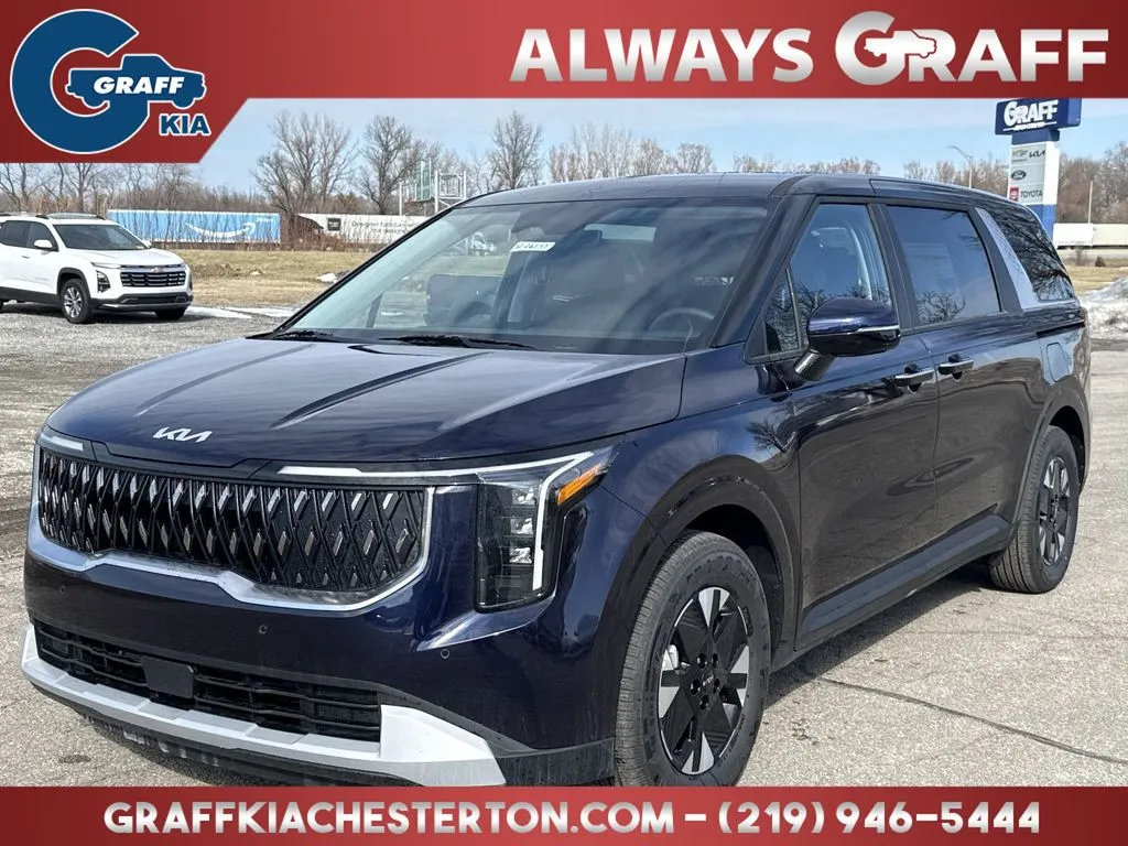 Blue 2026 Kia Carnival Hybrid LXS for sale in Burns Harbor, IN