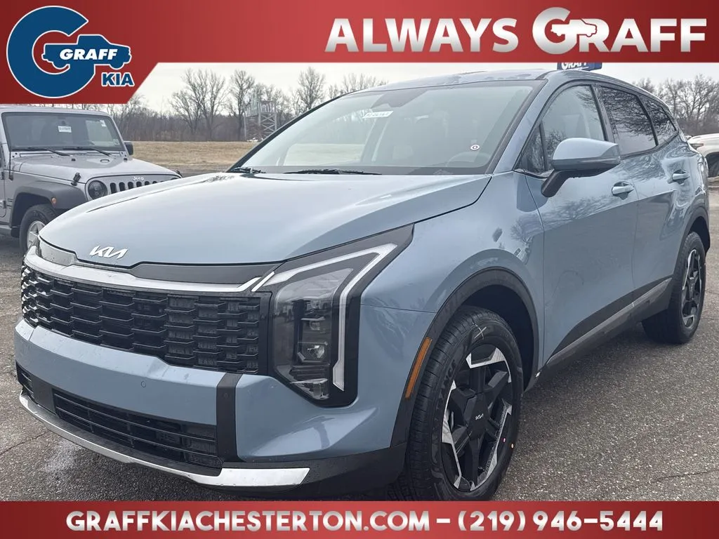 Blue 2026 Kia Sportage Hybrid S for sale in Burns Harbor, IN