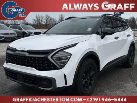 White 2023 Kia Sportage X-Pro Prestige for sale in Burns Harbor, IN