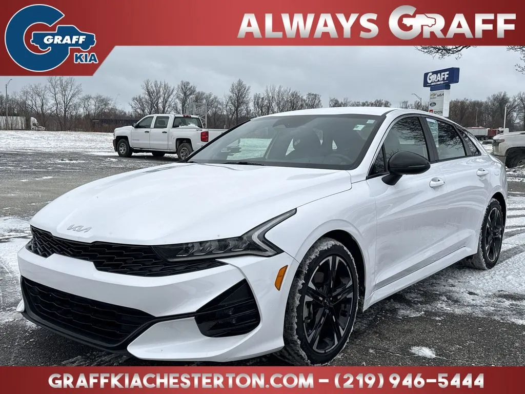 White 2022 Kia K5 GT-Line for sale in Burns Harbor, IN