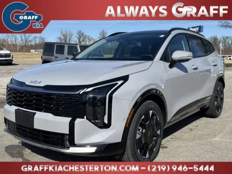 Gray 2026 Kia Sportage Hybrid SX-Prestige for sale in Burns Harbor, IN