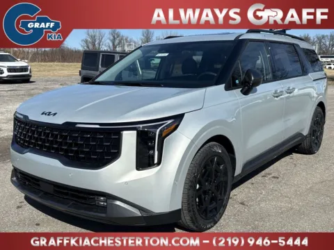 Silver 2026 Kia Carnival SX for sale in Burns Harbor, IN