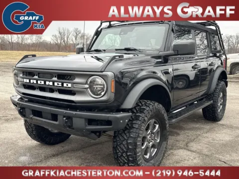 Black 2022 Ford Bronco Big Bend for sale in Burns Harbor, IN