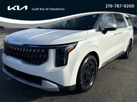 White 2025 Kia Carnival LXS for sale in Burns Harbor, IN
