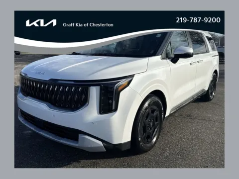 White 2025 Kia Carnival LXS for sale in Burns Harbor, IN