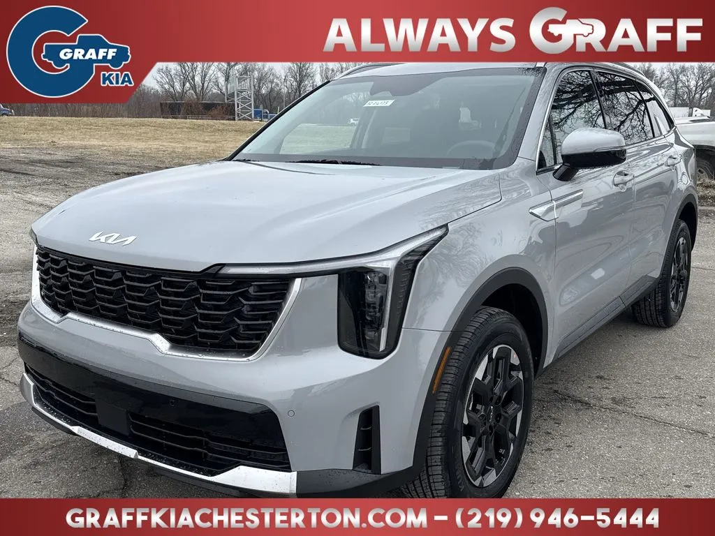 Gray 2026 Kia Sorento S for sale in Burns Harbor, IN