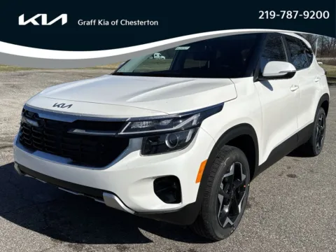 White 2026 Kia Seltos EX for sale in Burns Harbor, IN