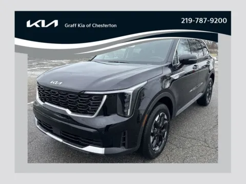 Black 2026 Kia Sorento S for sale in Burns Harbor, IN