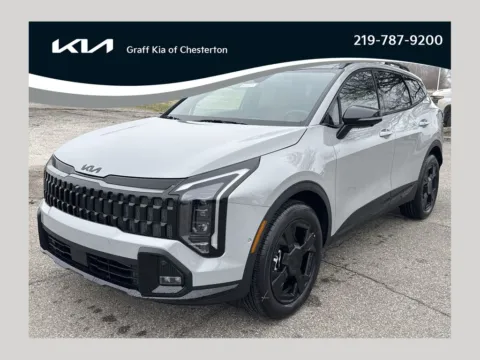 Gray 2026 Kia Sportage X-Line for sale in Burns Harbor, IN