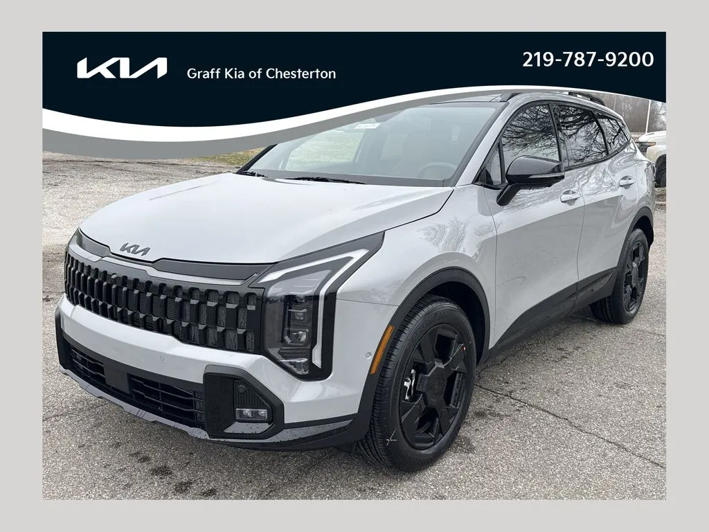 Gray 2026 Kia Sportage X-Line for sale in Burns Harbor, IN