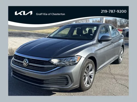 Blue 2024 Volkswagen Jetta 1.5T SE for sale in Burns Harbor, IN