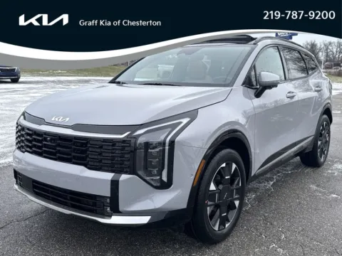 Gray 2026 Kia Sportage Hybrid SX-Prestige for sale in Burns Harbor, IN