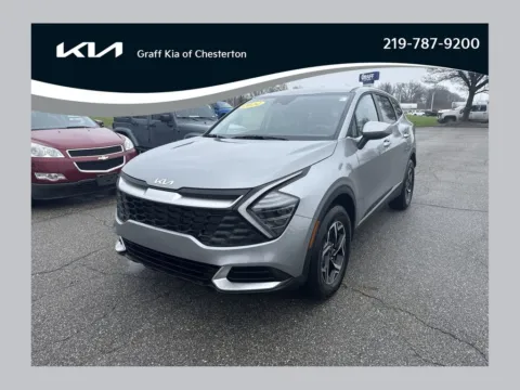 Gray 2024 Kia Sportage LX for sale in Burns Harbor, IN