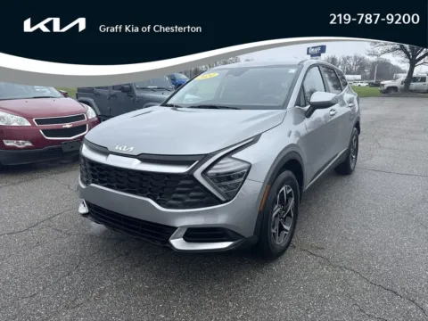 Gray 2024 Kia Sportage LX for sale in Burns Harbor, IN