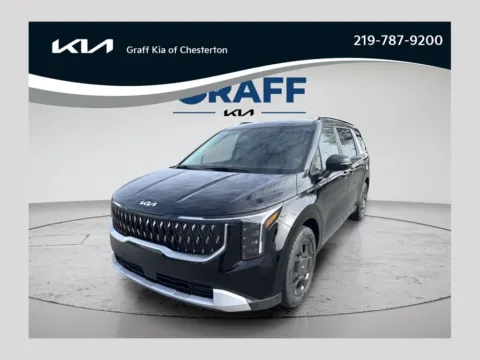 Black 2026 Kia Carnival Hybrid EX for sale in Burns Harbor, IN