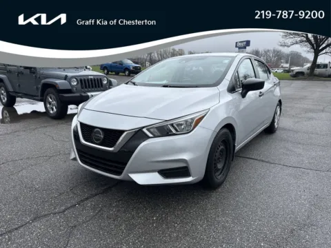 Silver 2020 Nissan Versa 1.6 S for sale in Burns Harbor, IN