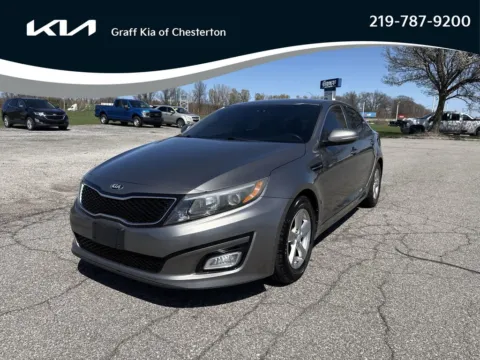 Silver 2015 Kia Optima LX for sale in Burns Harbor, IN