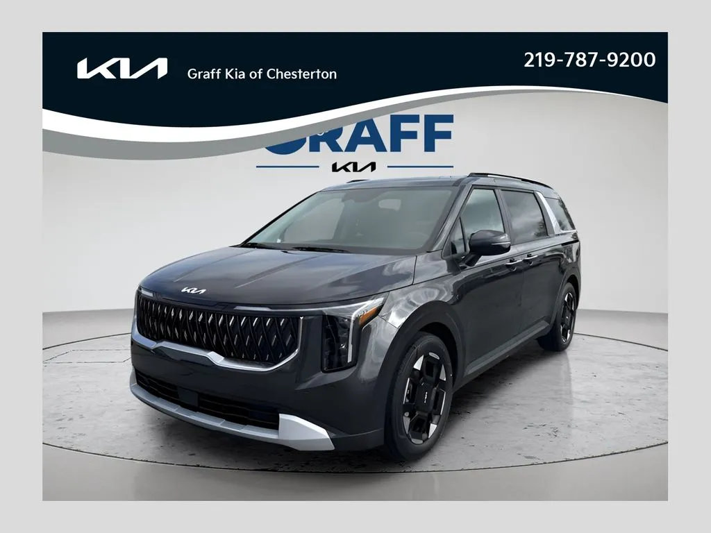 Gray 2026 Kia Carnival EX for sale in Burns Harbor, IN