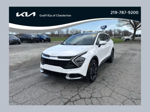 White 2023 Kia Sportage SX-Prestige for sale in Burns Harbor, IN
