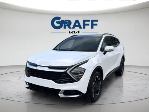 White 2023 Kia Sportage SX-Prestige for sale in Burns Harbor, IN