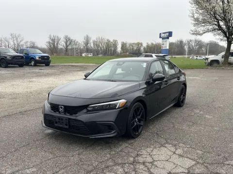 Black 2024 Honda Civic Sport for sale in Burns Harbor, IN