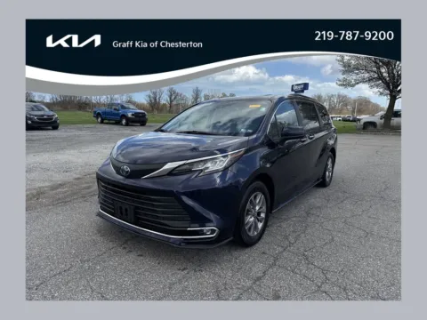 Gray 2023 Toyota Sienna XLE for sale in Burns Harbor, IN