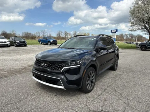Black 2023 Kia Sorento X-Line SX Prestige for sale in Burns Harbor, IN