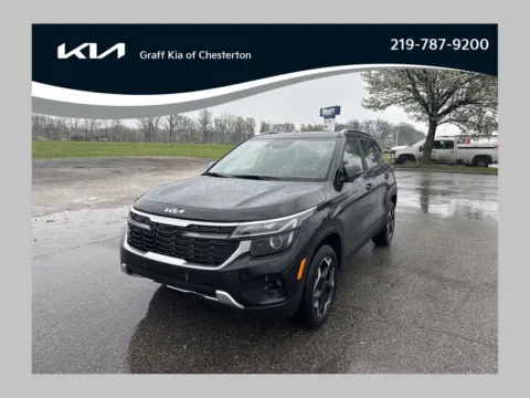 Black 2026 Kia Seltos S for sale in Burns Harbor, IN