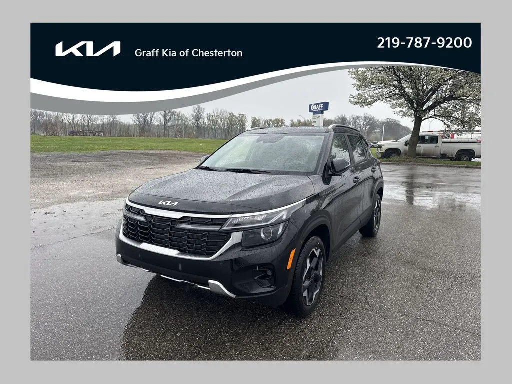 Black 2026 Kia Seltos S for sale in Burns Harbor, IN