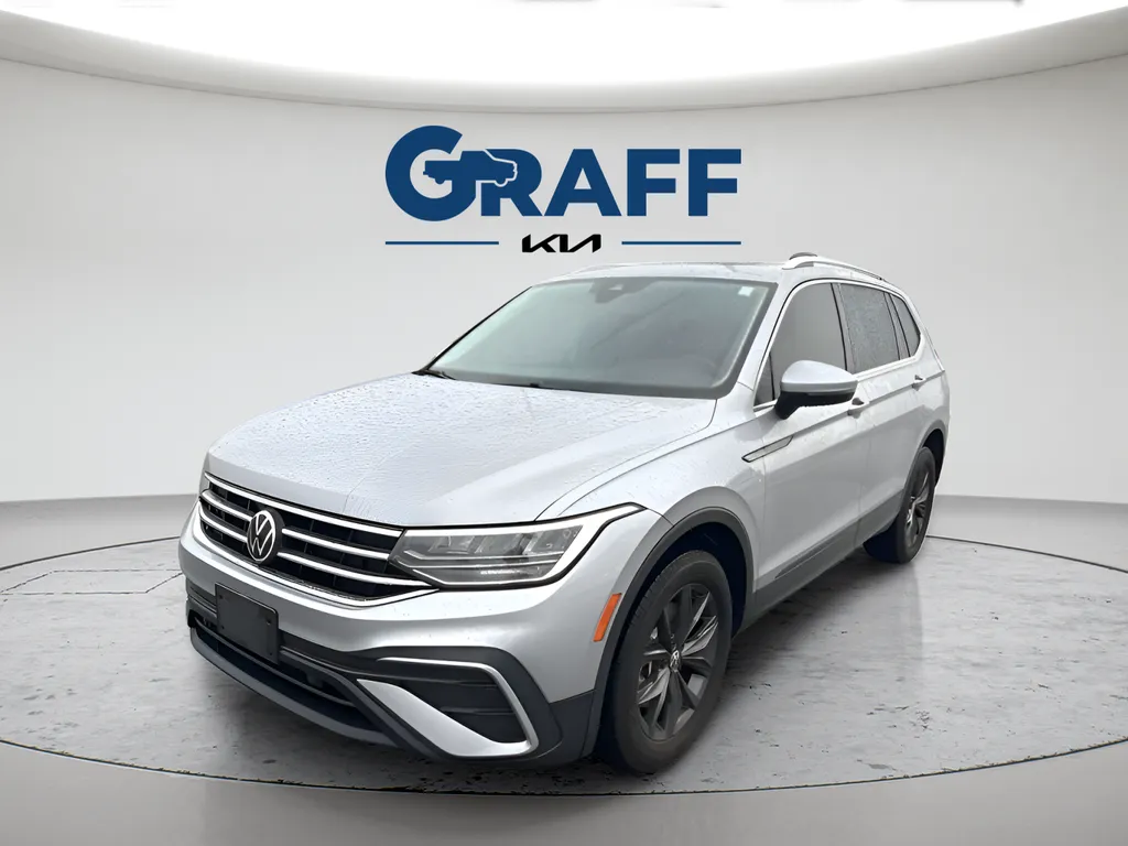 Silver 2022 Volkswagen Tiguan 2.0T SE for sale in Burns Harbor, IN