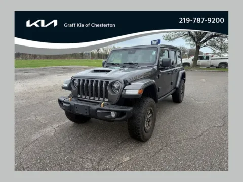 Gray 2021 Jeep Wrangler Unlimited Rubicon 392 for sale in Burns Harbor, IN