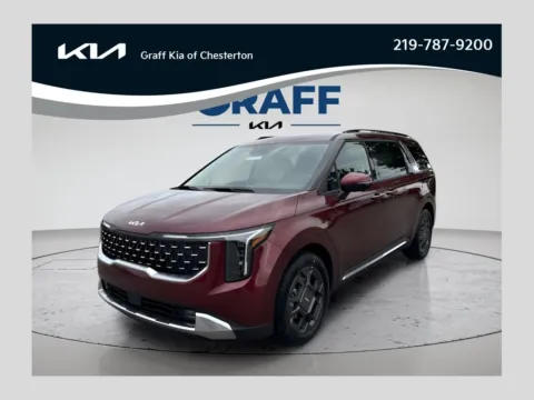 Red 2026 Kia Carnival Hybrid SX for sale in Burns Harbor, IN