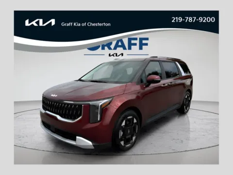 Red 2026 Kia Carnival EX for sale in Burns Harbor, IN