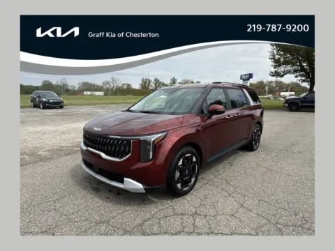 Red 2026 Kia Carnival EX for sale in Burns Harbor, IN
